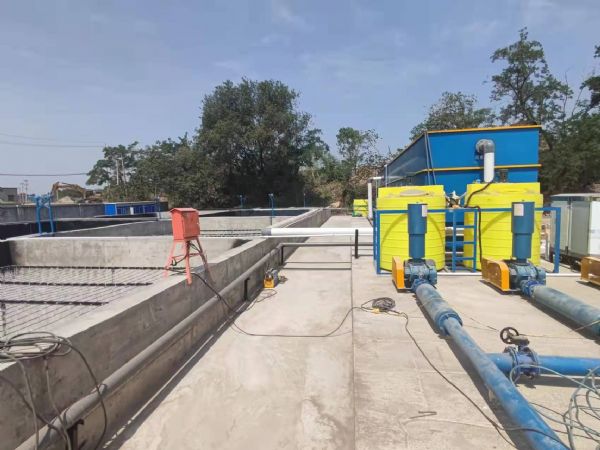 泰安肥城洗滌污水項目現場